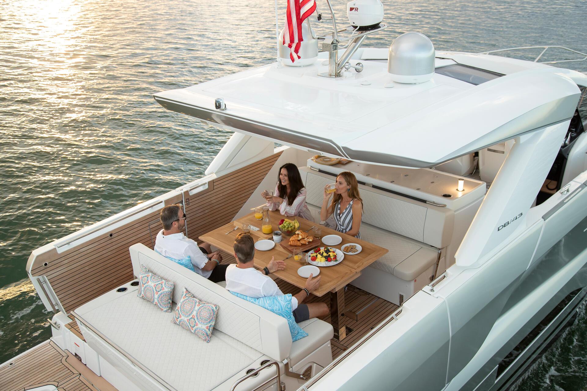 Luxury yacht charter experience on Lake of the Ozarks